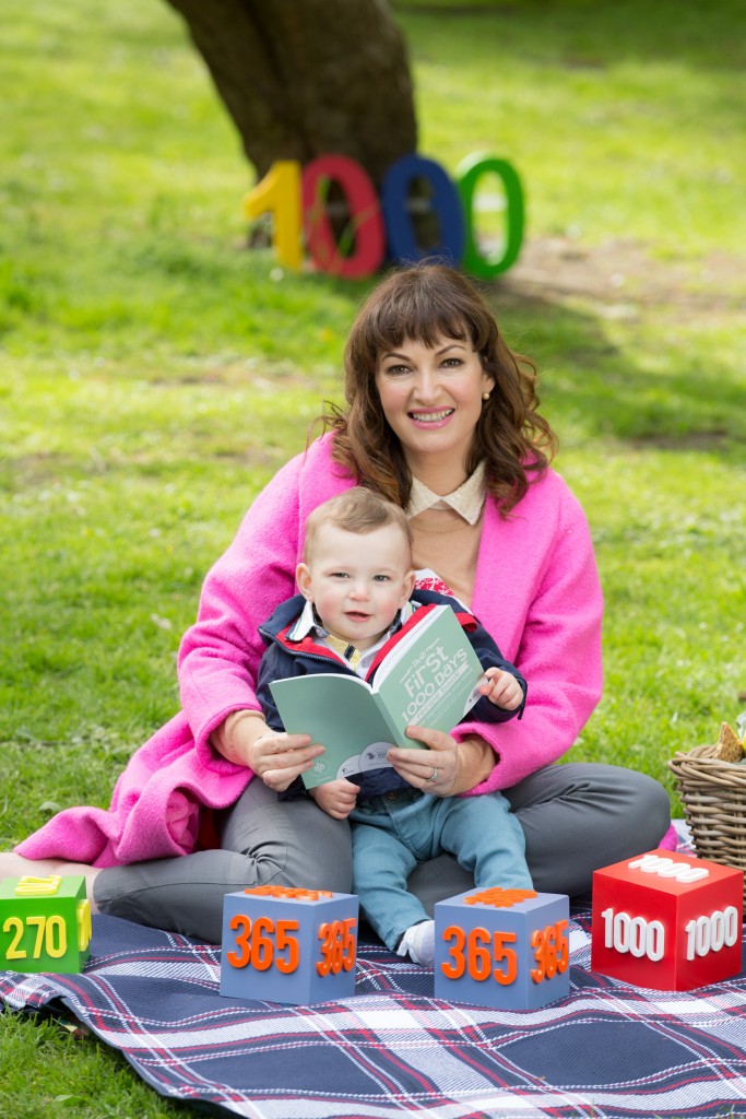 No Repro Fee 1-5-2015 ***FIRST 1000 DAYS AMBASSADOR MAURA DERRANE INTRODUCES BABY CAL*** Pictured alongside Cal, who will celebrate his first birthday later this month, Maura spoke about how she wants to encourage other parents of toddlers to include the optimal amount of nutrients such as Iron and Vitamin D in their diet. Iron supports normal brain development and Vitamin D supports normal bone and tooth development. Broadcaster highlights long-term importance of Vitamin D and Iron for toddlers. Research shows that 90% of Irish toddlers (1-3 years) don’t receive enough Vitamin D in diet1, which is essential for normal bone and tooth development. 1 May 2015 – Broadcaster and First 1000 Days ambassador Maura Derrane has introduced her son Cal for the first time today. As an ambassador for the movement, Maura hopes to inspire and educate other mothers across Ireland of the importance of good nutrition during the First 1000 Days of a child’s life, from pregnancy up to two years of age. Further Info:  Nicola Scott Q4 Public Relations 88 St Stephen’s Green Dublin 2 Nicola@q4pr.ie 01 475 1444 / 086 8817 855 Pic:Naoise Culhane-no fee